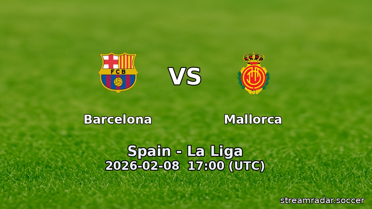 Barcelona vs Mallorca