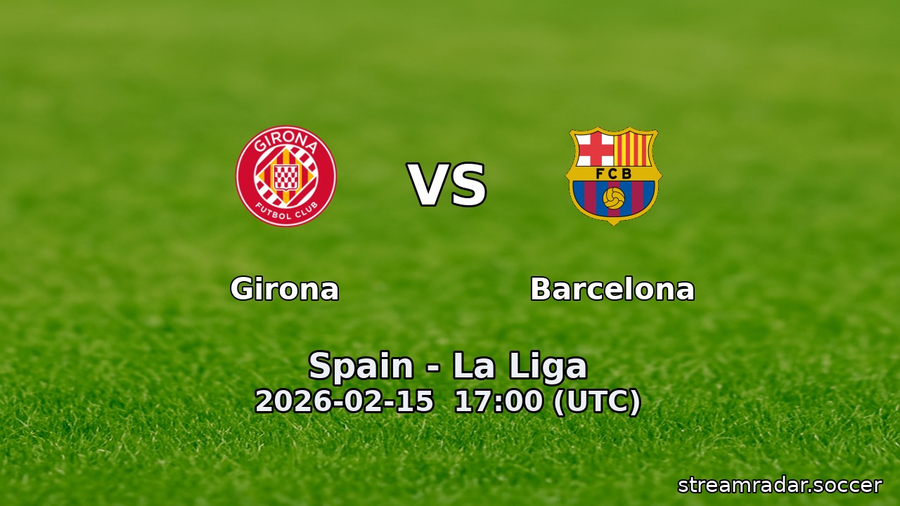 Girona vs Barcelona