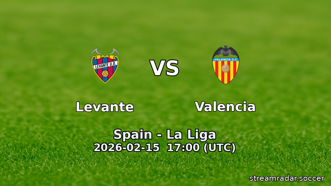 Levante vs Valencia
