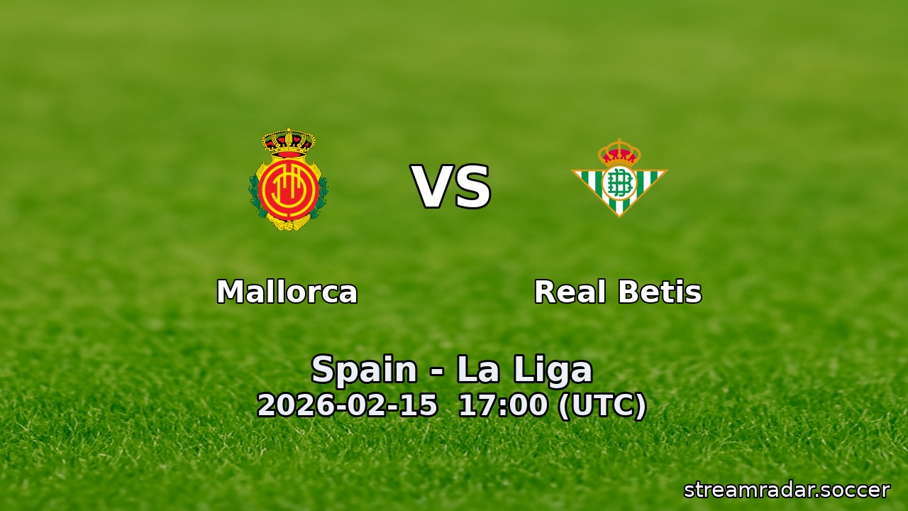 Mallorca vs Real Betis