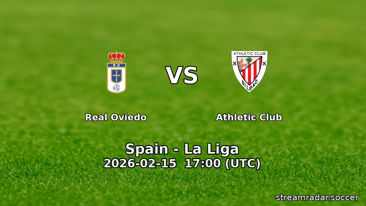 Real Oviedo vs Athletic Club