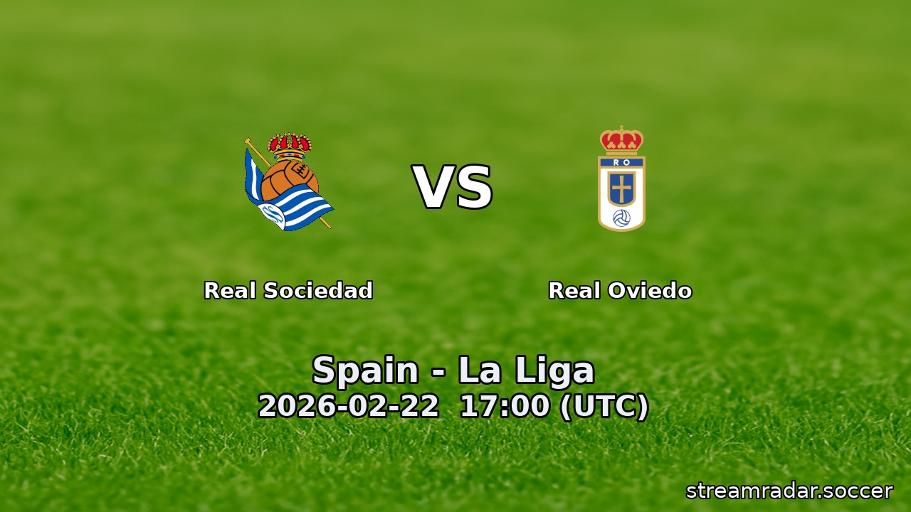 Real Sociedad vs Real Oviedo