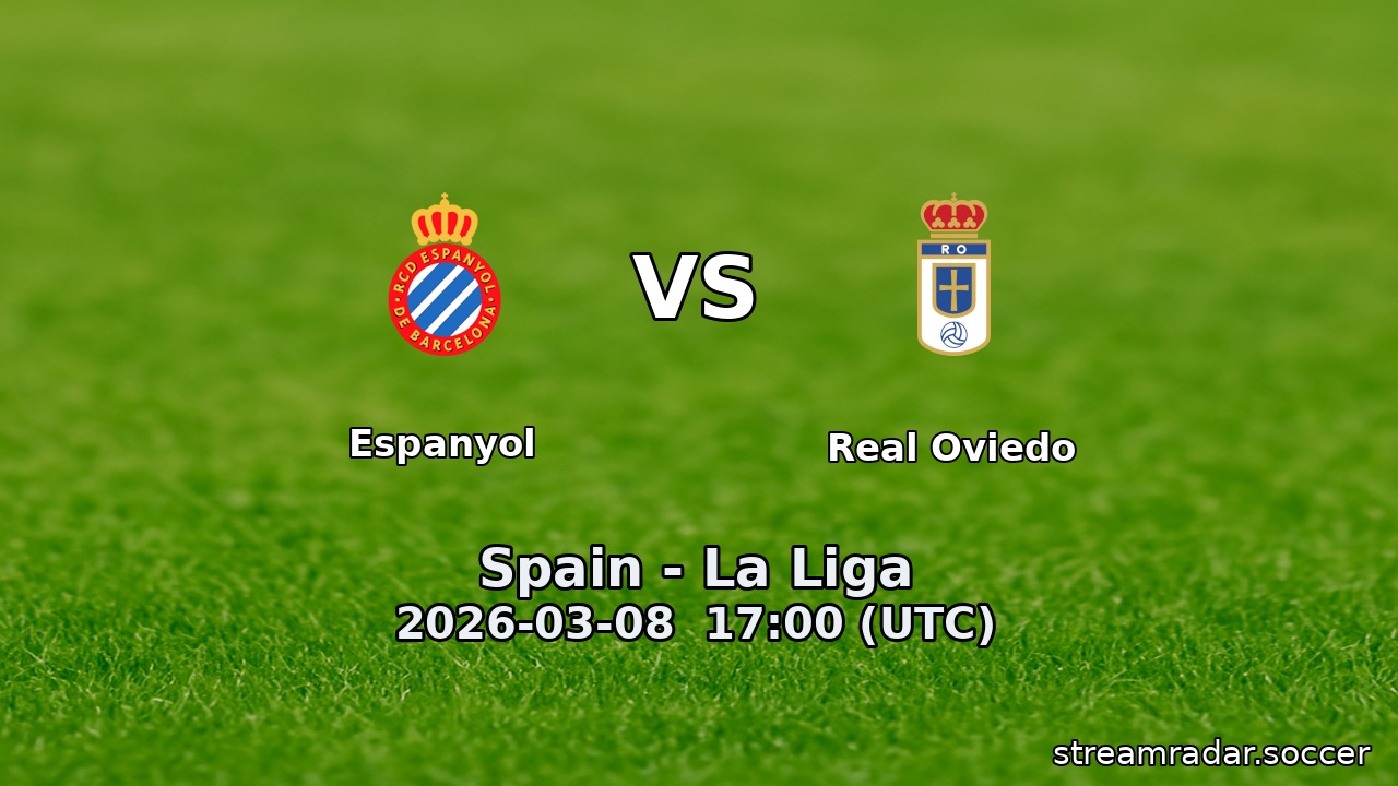 Espanyol vs Real Oviedo