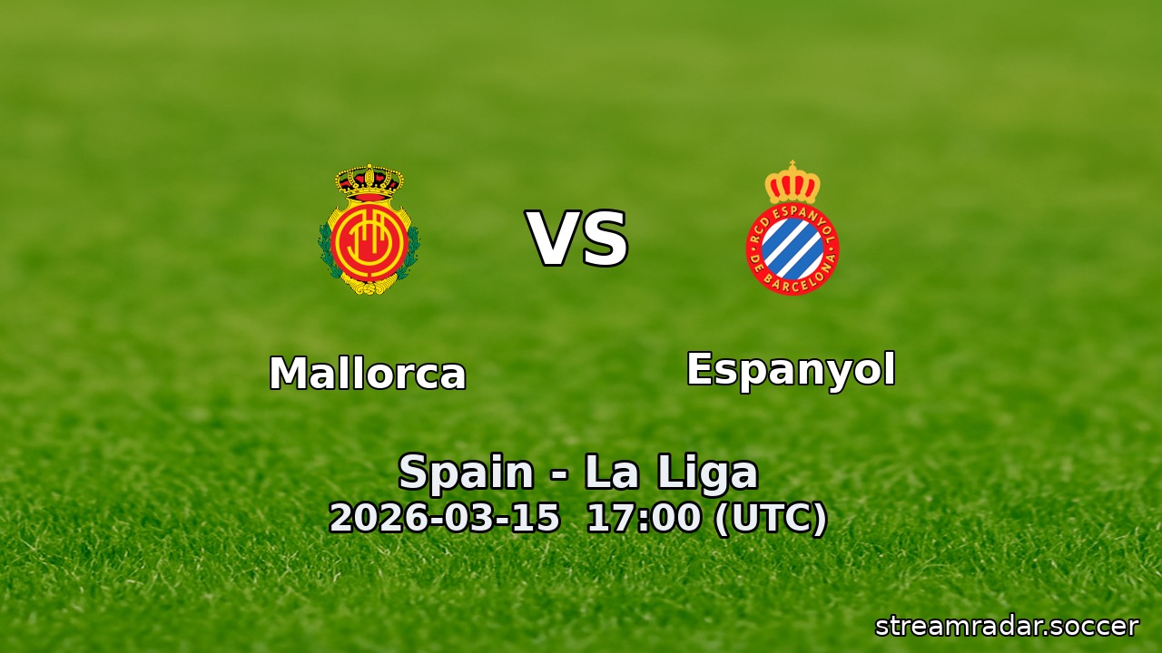 Mallorca vs Espanyol
