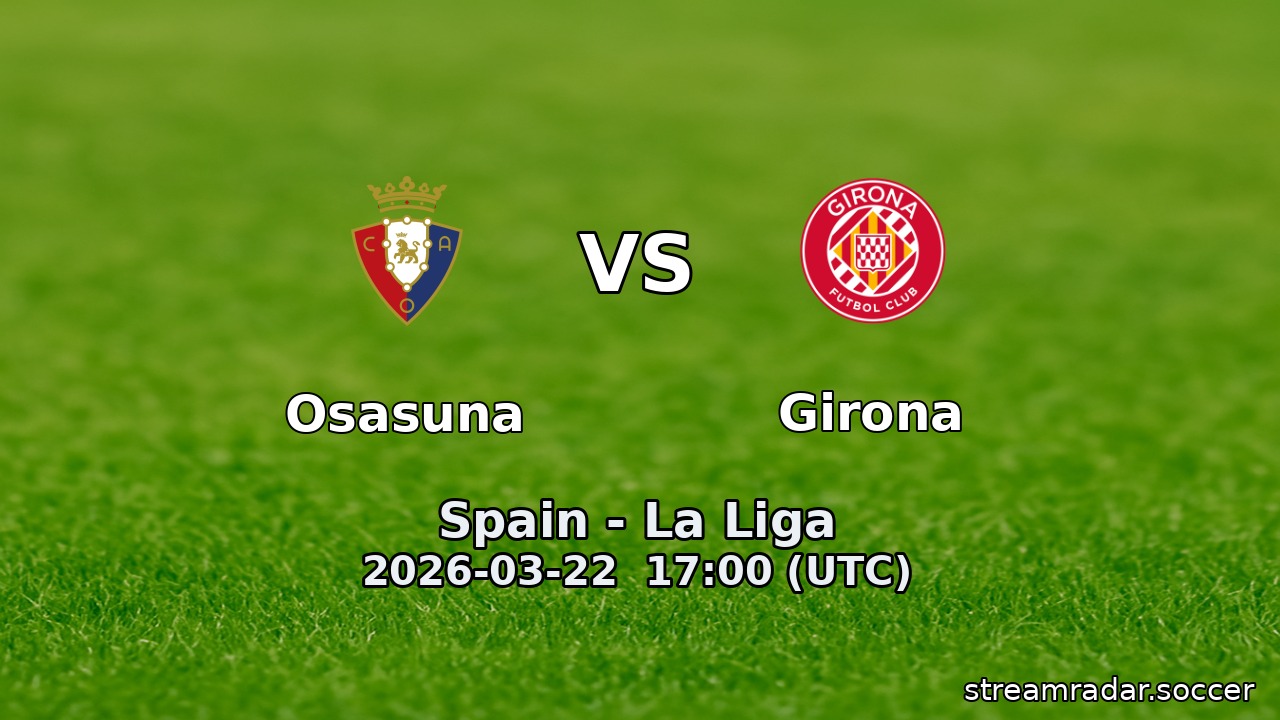 Osasuna vs Girona