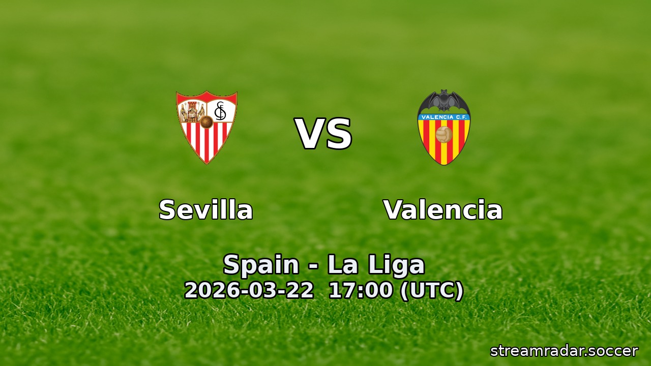 Sevilla vs Valencia