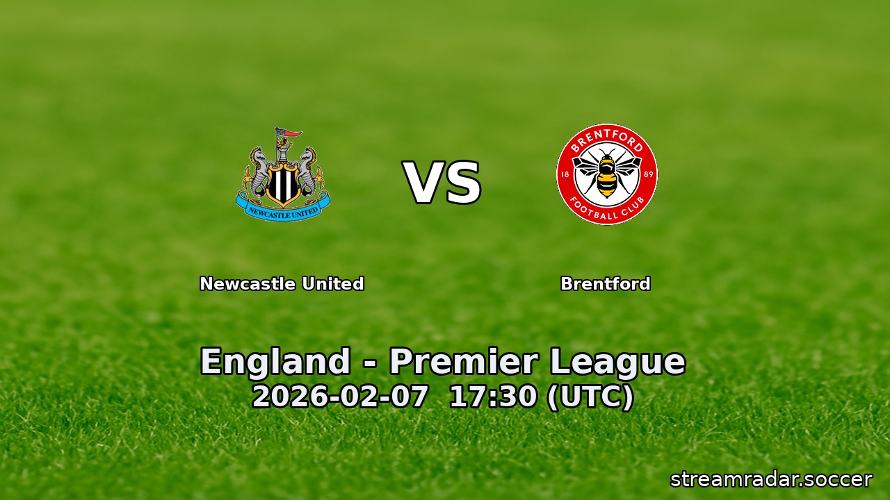 Newcastle United vs Brentford