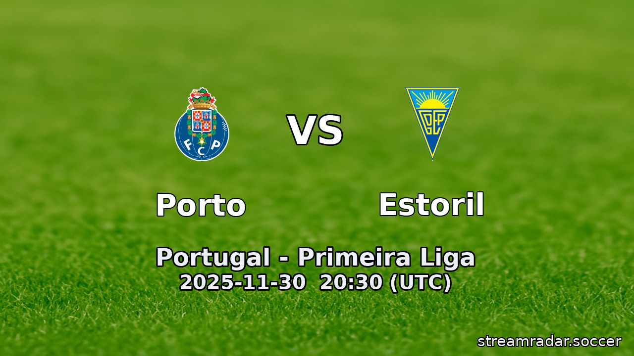 Porto vs Estoril