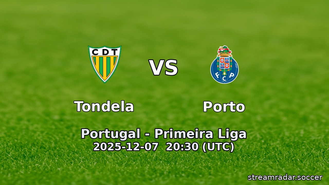 Tondela vs Porto