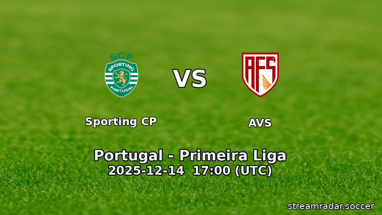 Sporting CP vs AVS