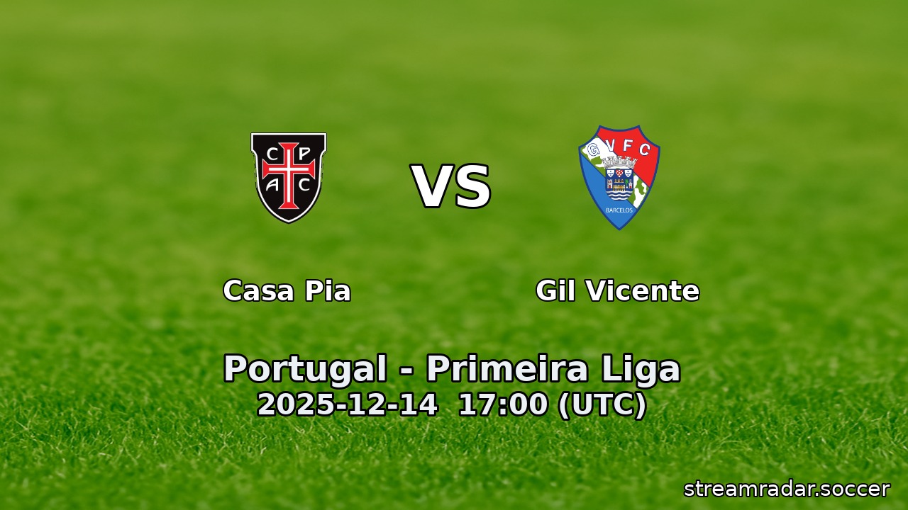 Casa Pia vs Gil Vicente