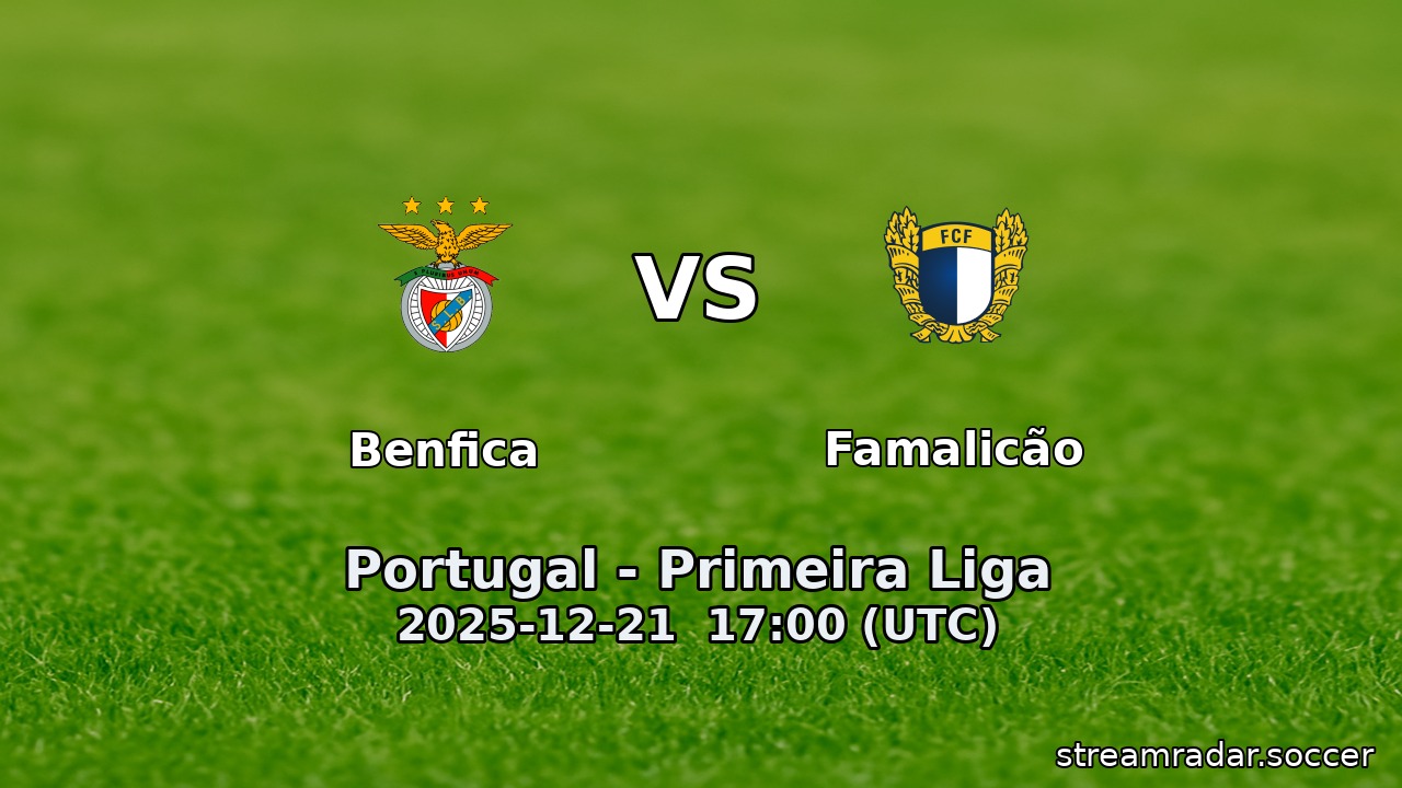 Benfica vs Famalicão