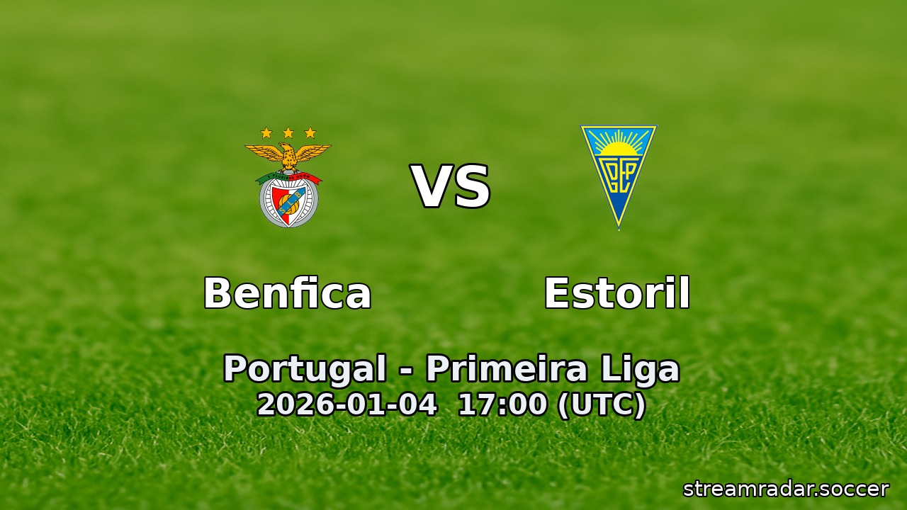 Benfica vs Estoril