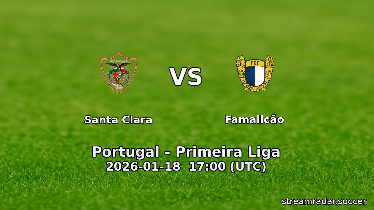 Santa Clara vs Famalicão