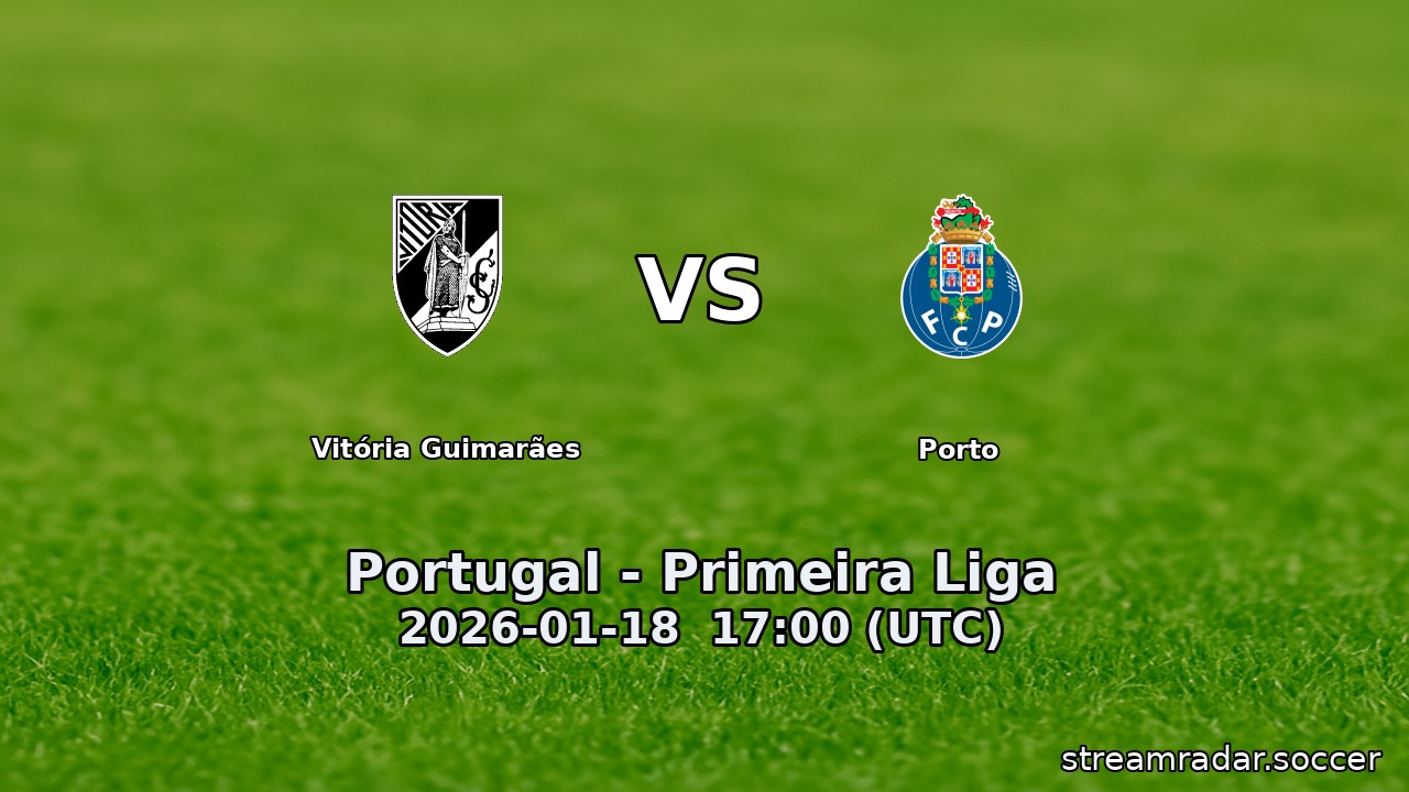 Vitória Guimarães vs Porto