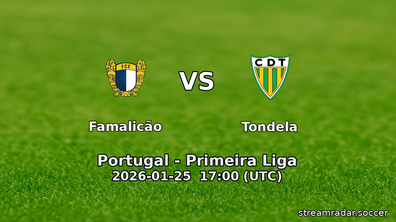Famalicão vs Tondela