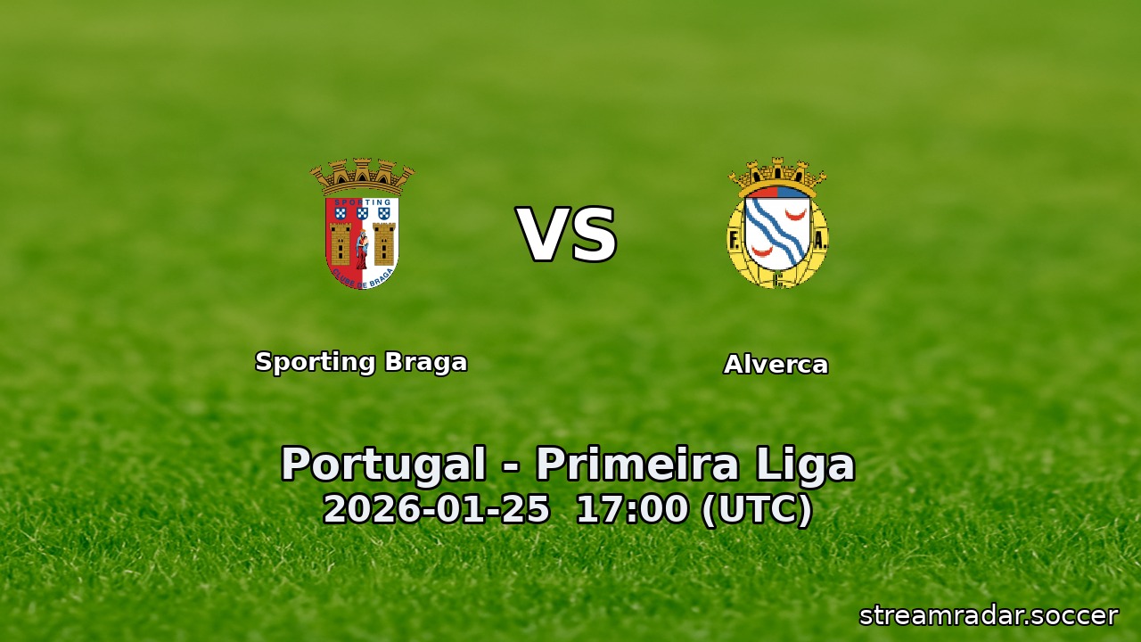 Sporting Braga vs Alverca