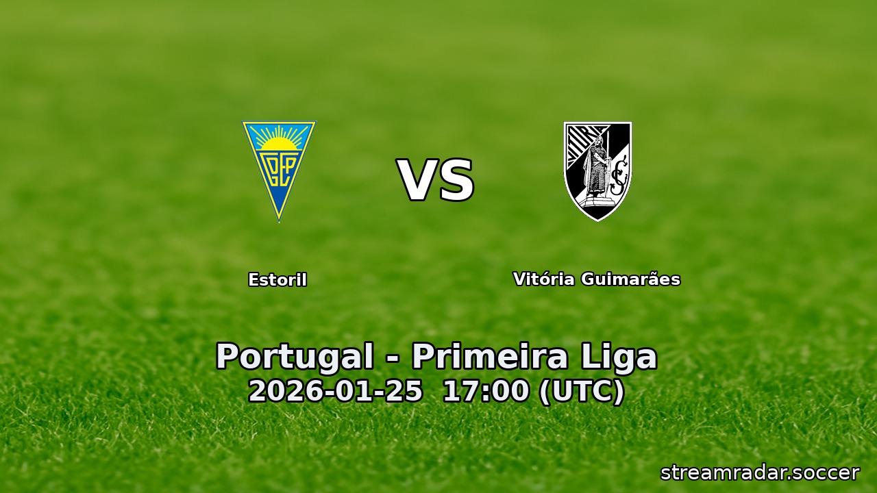 Estoril vs Vitória Guimarães