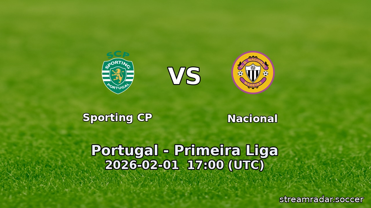 Sporting CP vs Nacional