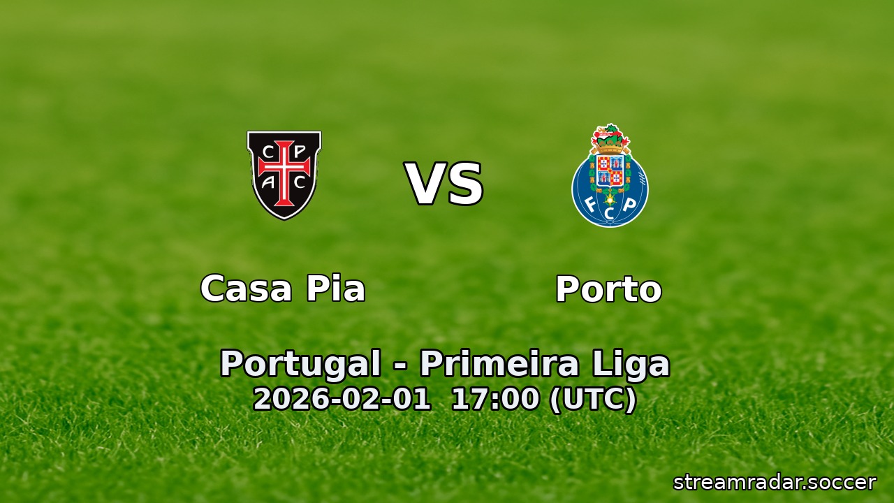 Casa Pia vs Porto