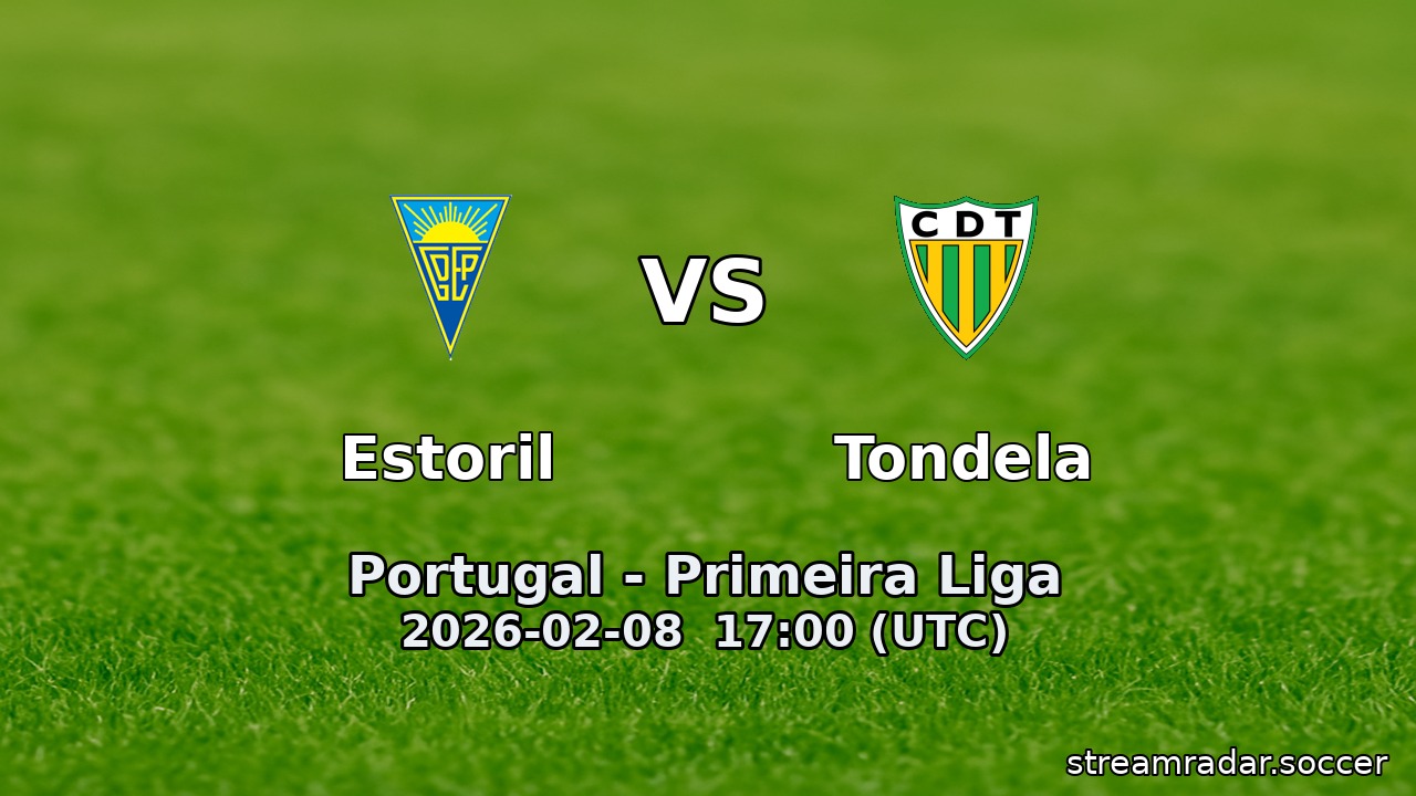 Estoril vs Tondela
