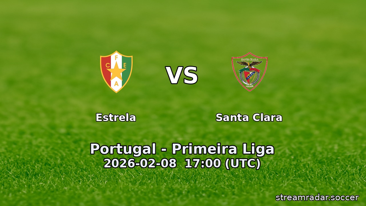 Estrela vs Santa Clara