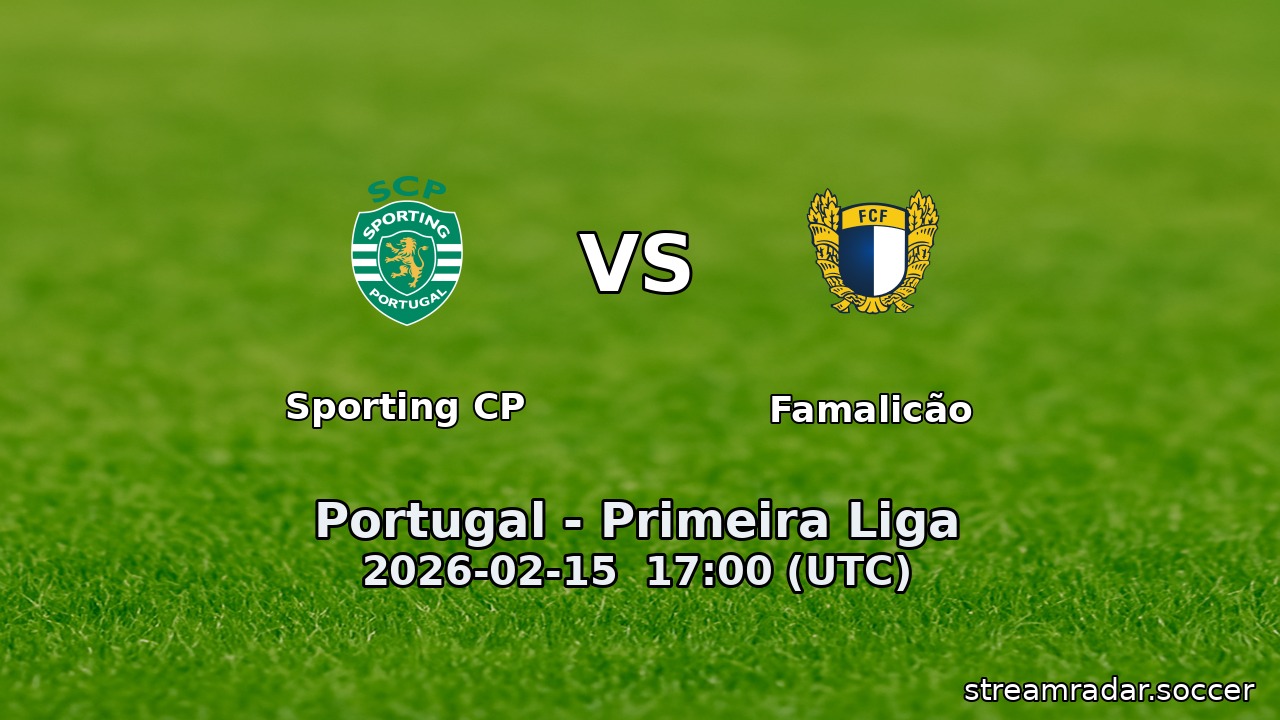 Sporting CP vs Famalicão