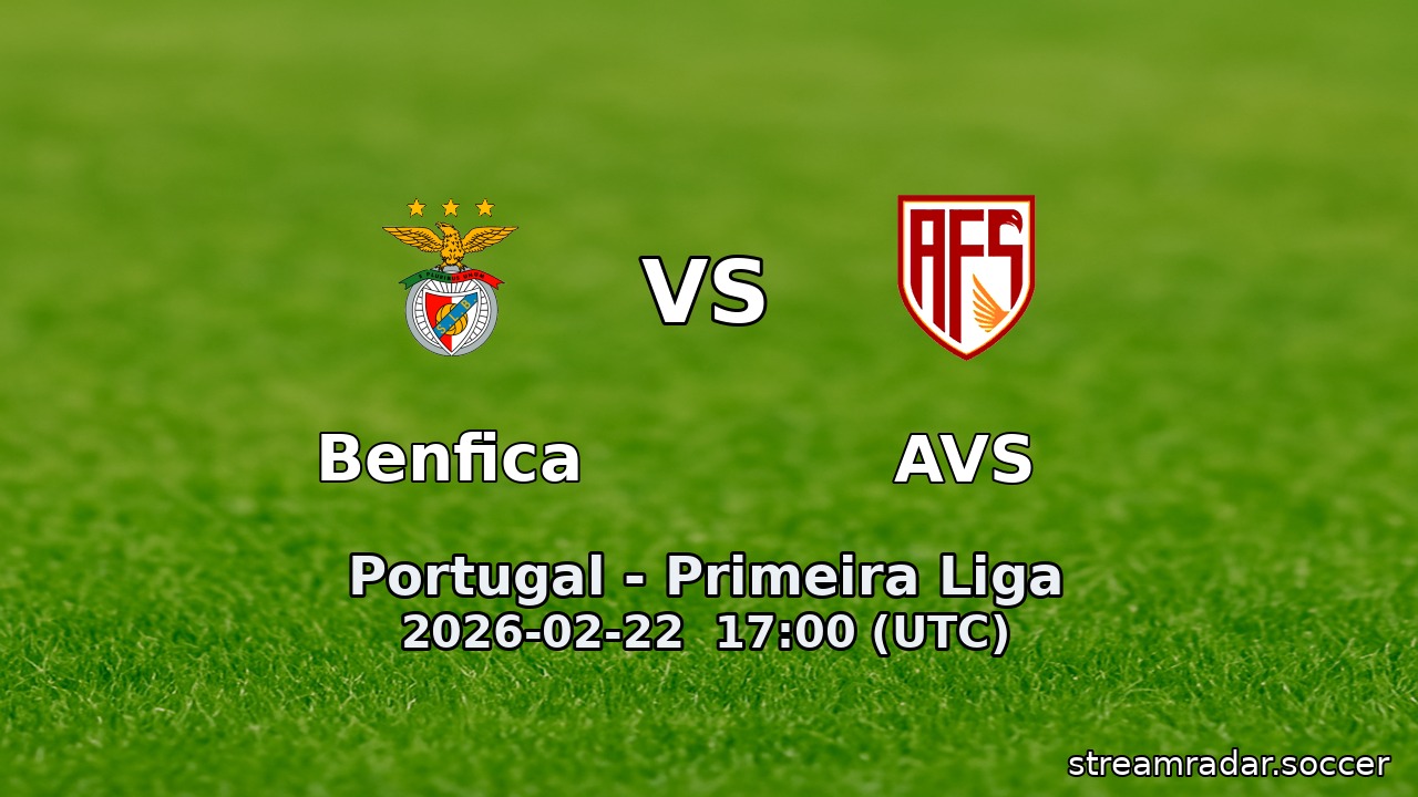 Benfica vs AVS