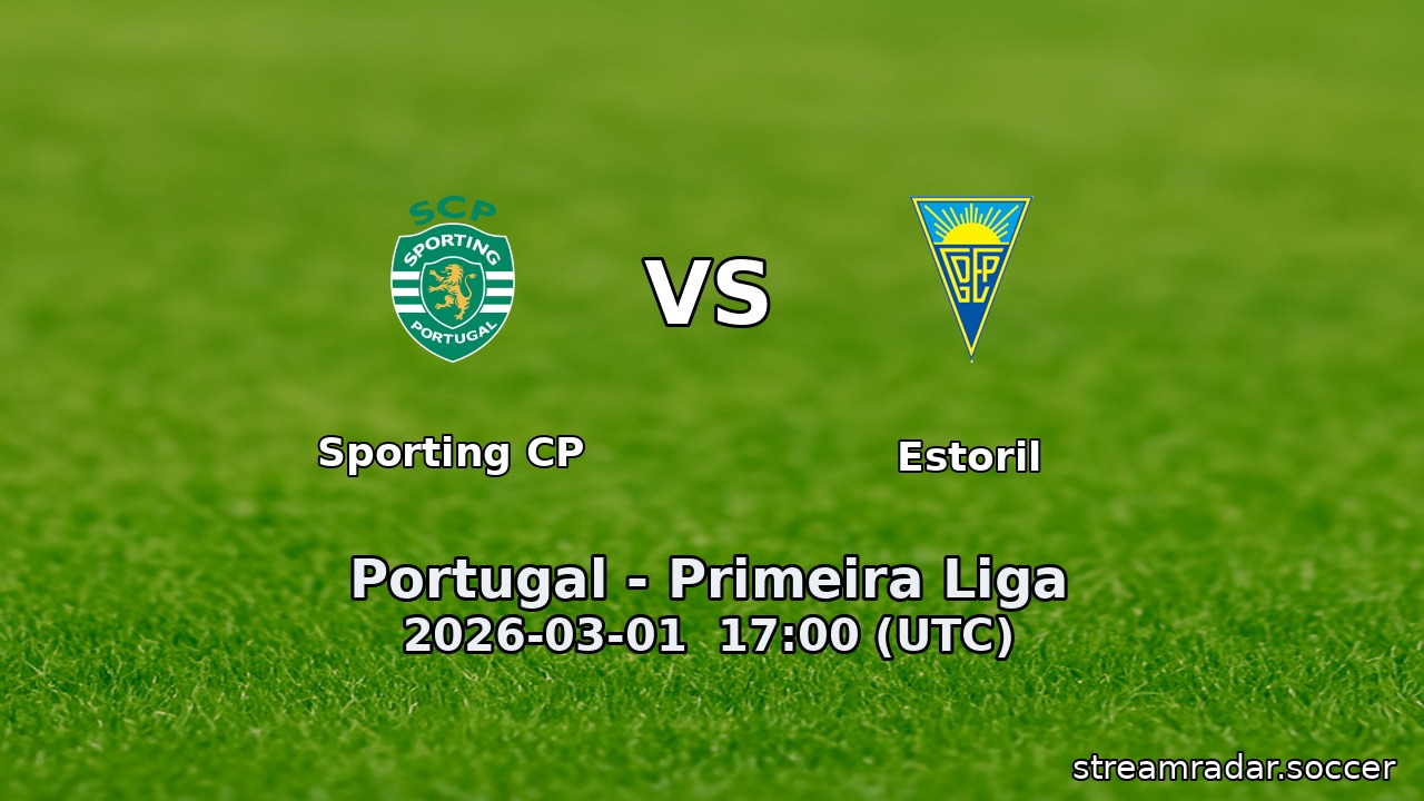 Sporting CP vs Estoril