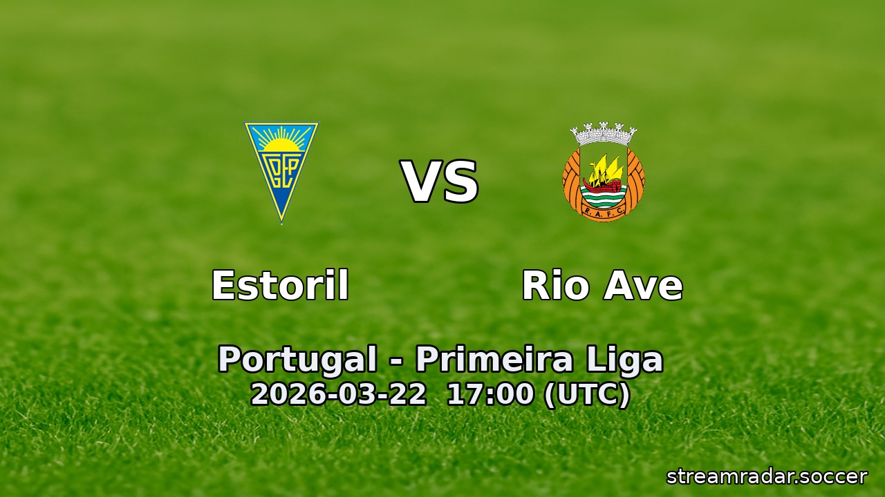 Estoril vs Rio Ave