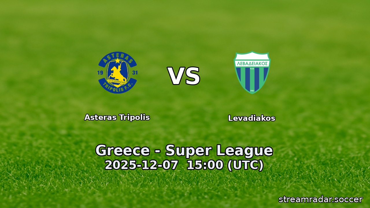 Asteras Tripolis vs Levadiakos