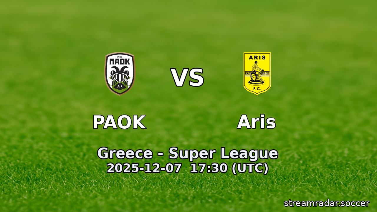 PAOK vs Aris