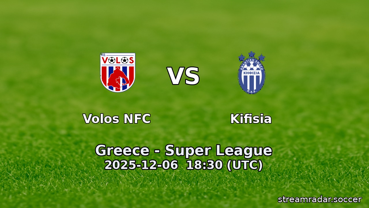 Volos NFC vs Kifisia