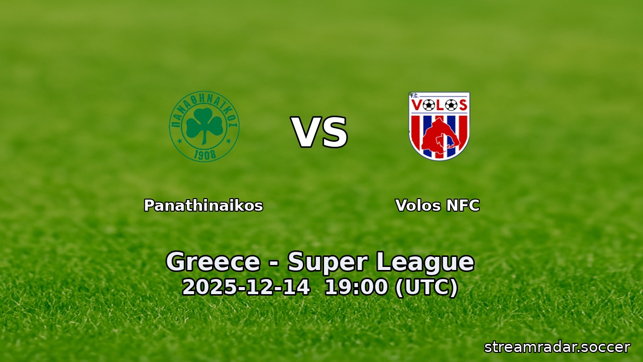 Panathinaikos vs Volos NFC