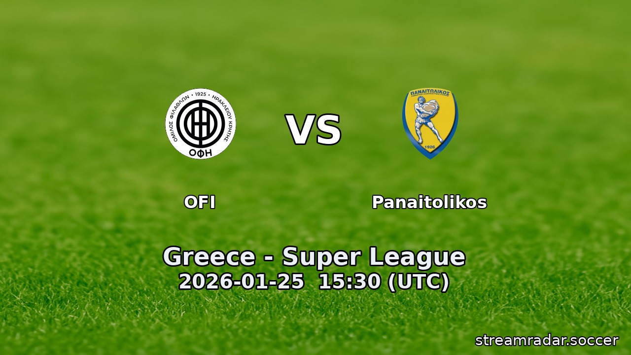 OFI vs Panaitolikos