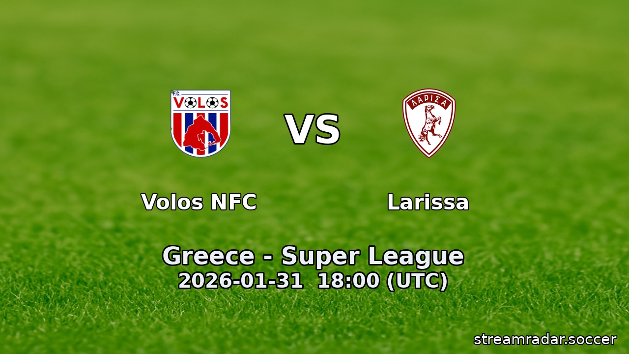 Volos NFC vs Larissa