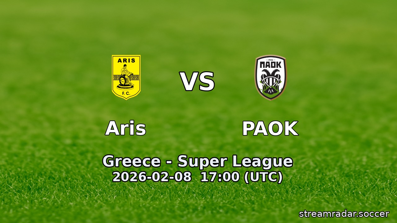 Aris vs PAOK