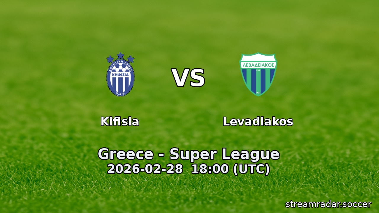 Kifisia vs Levadiakos