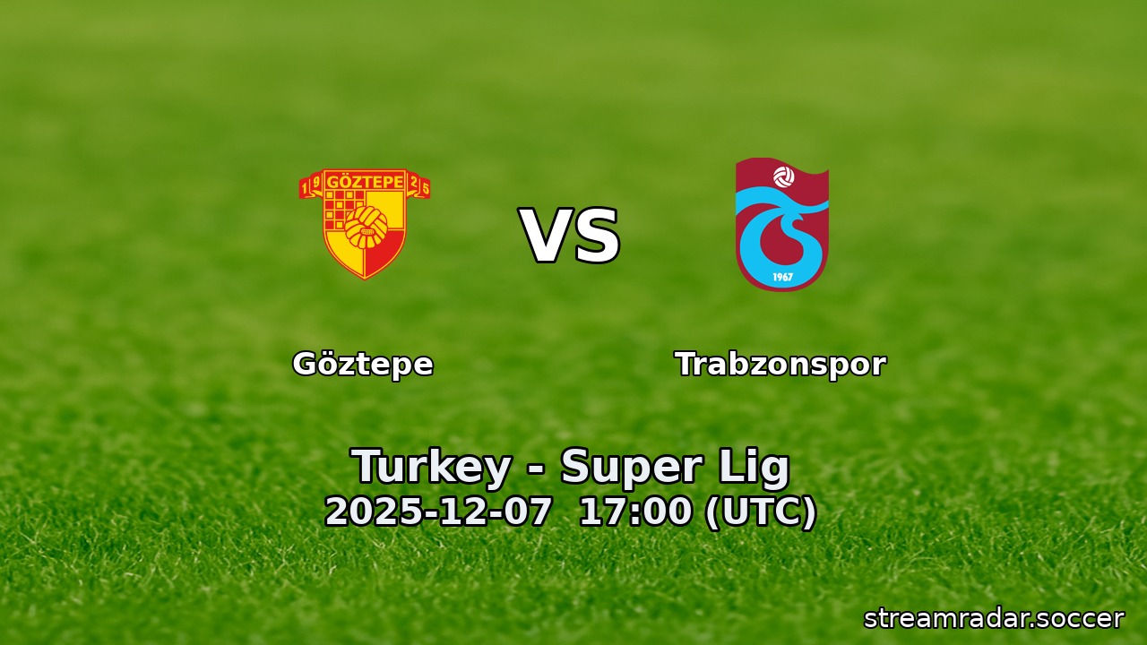 Göztepe vs Trabzonspor