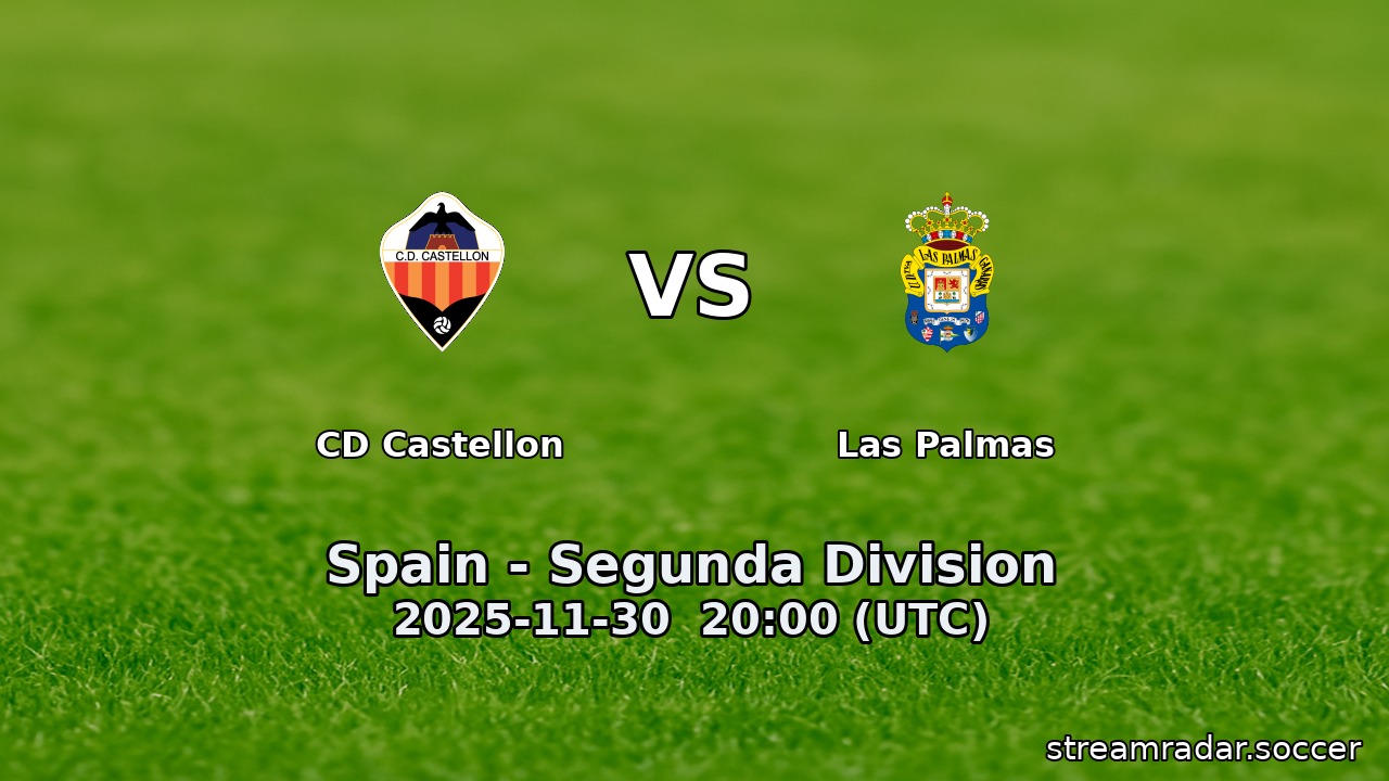 CD Castellon vs Las Palmas