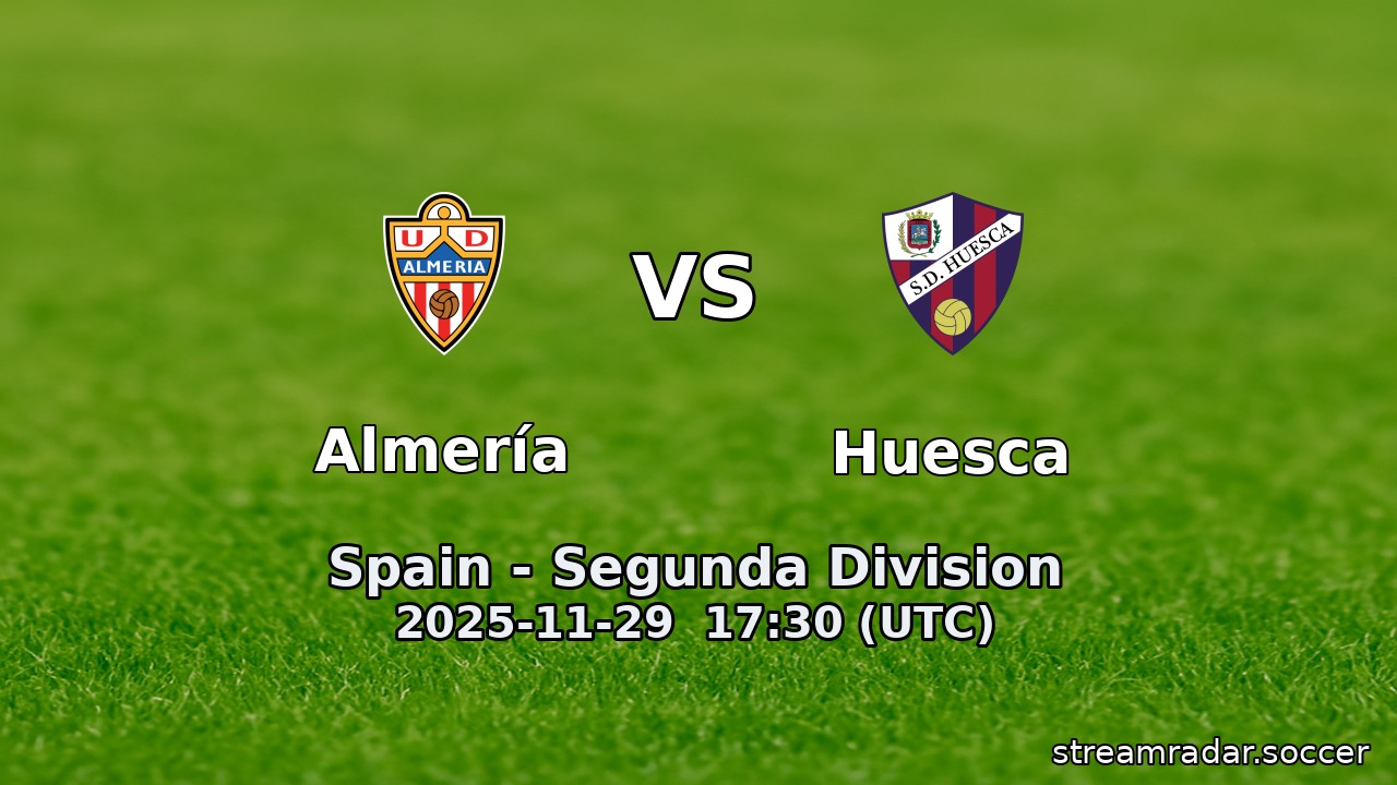 Almería vs Huesca