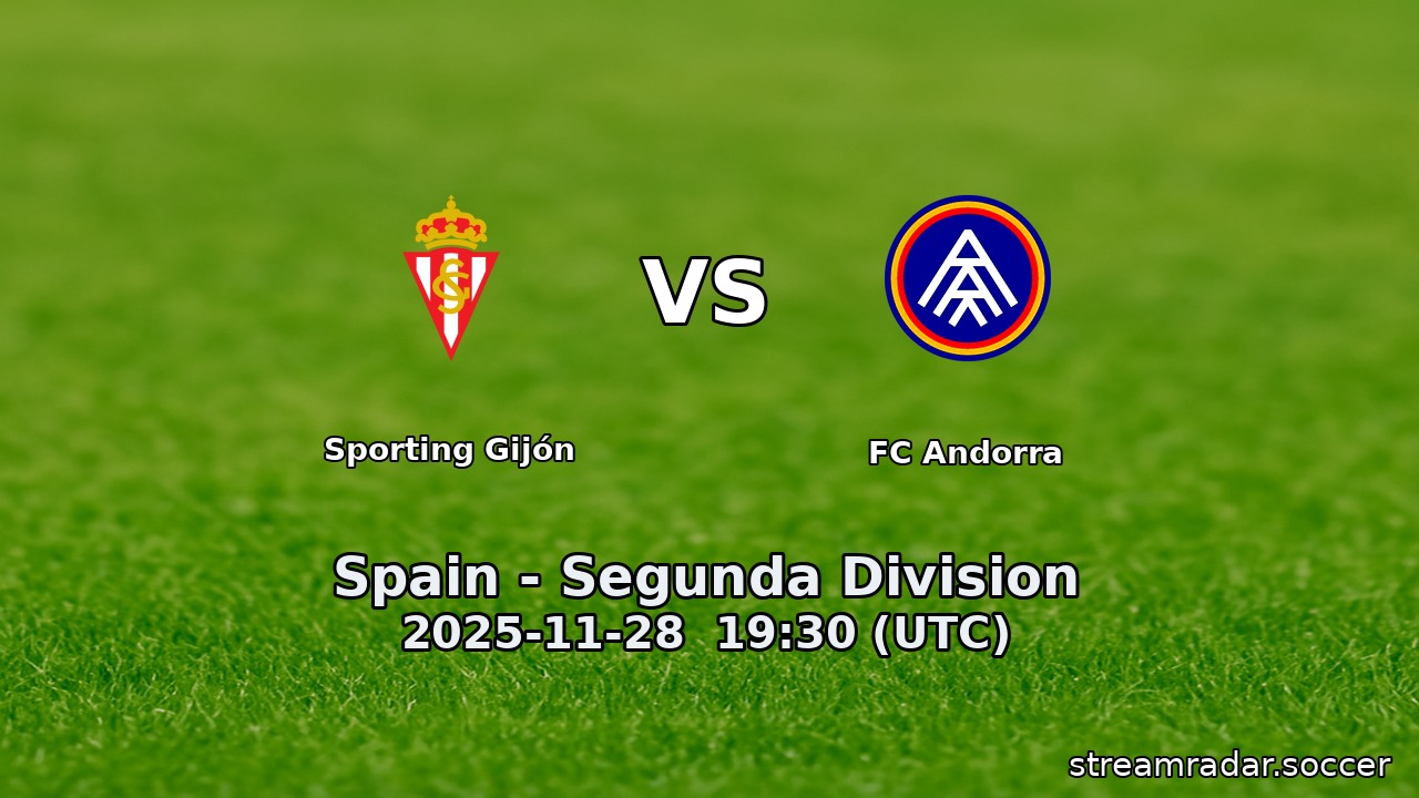 Sporting Gijón vs FC Andorra