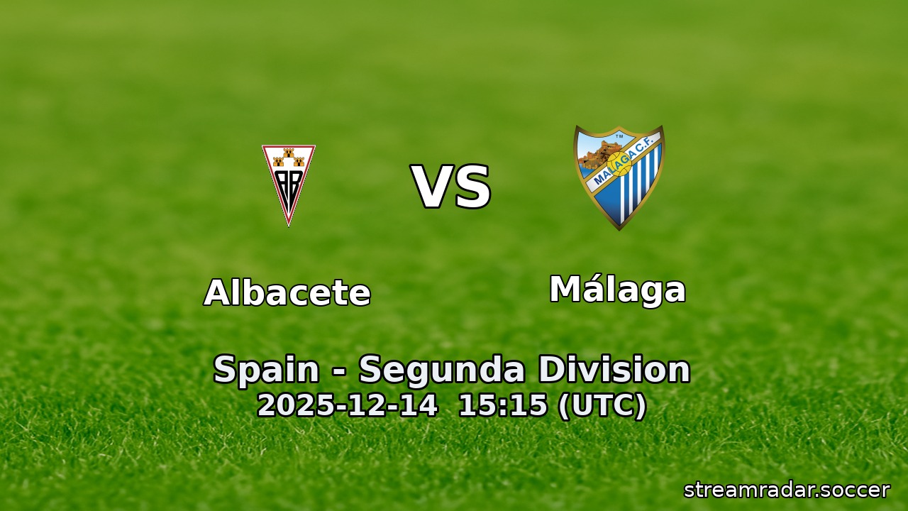 Albacete vs Málaga