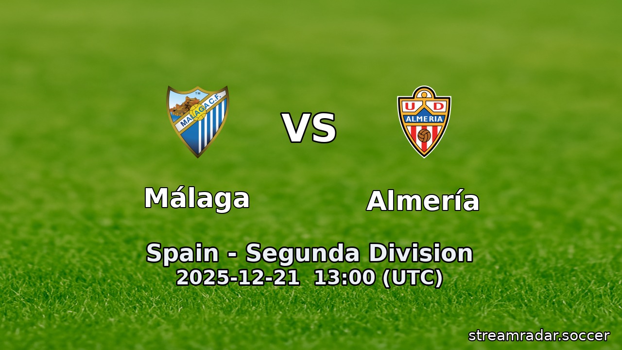 Málaga vs Almería