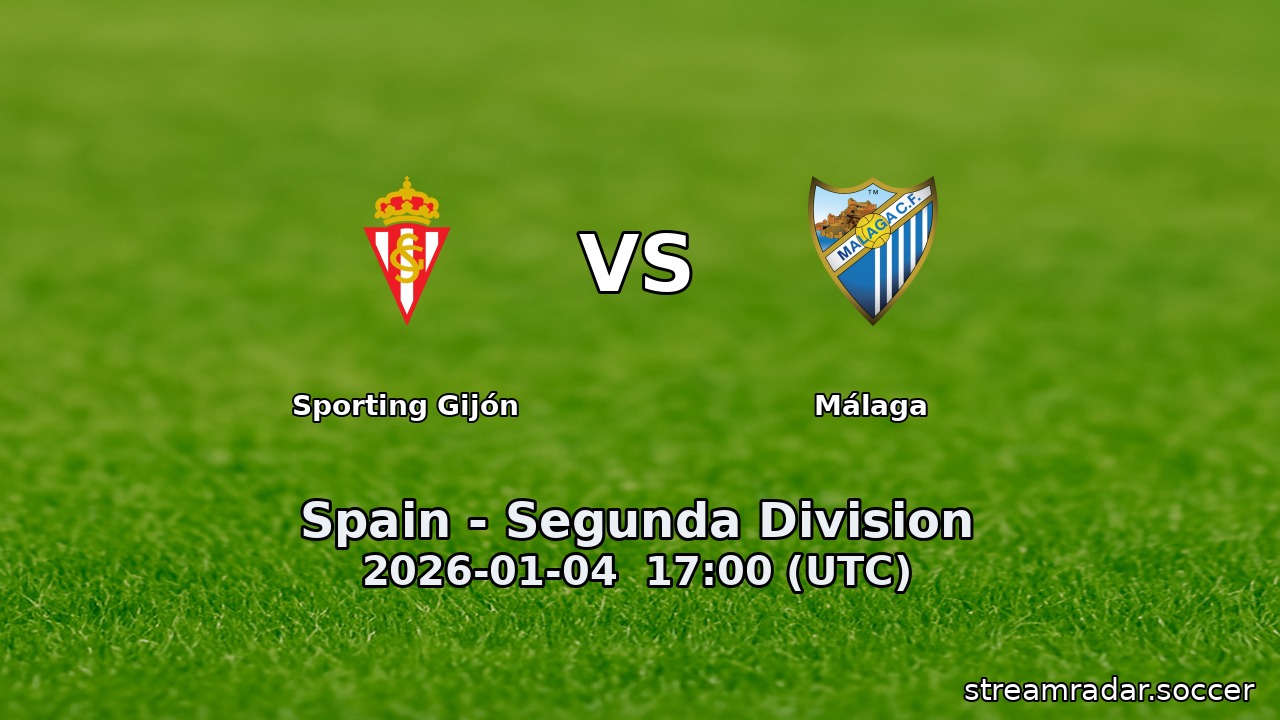 Sporting Gijón vs Málaga
