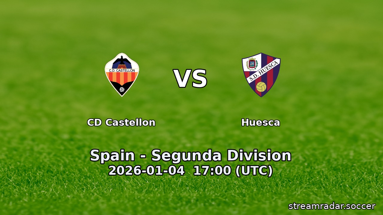 CD Castellon vs Huesca