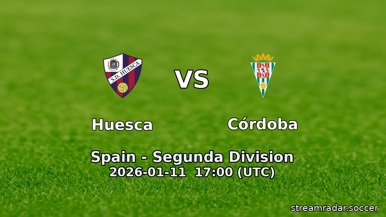 Huesca vs Córdoba