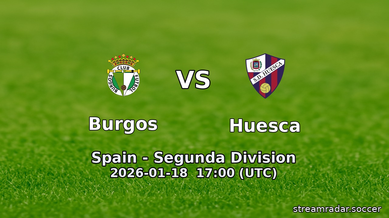 Burgos vs Huesca