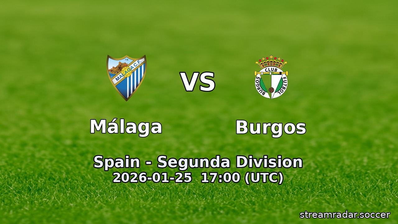 Málaga vs Burgos
