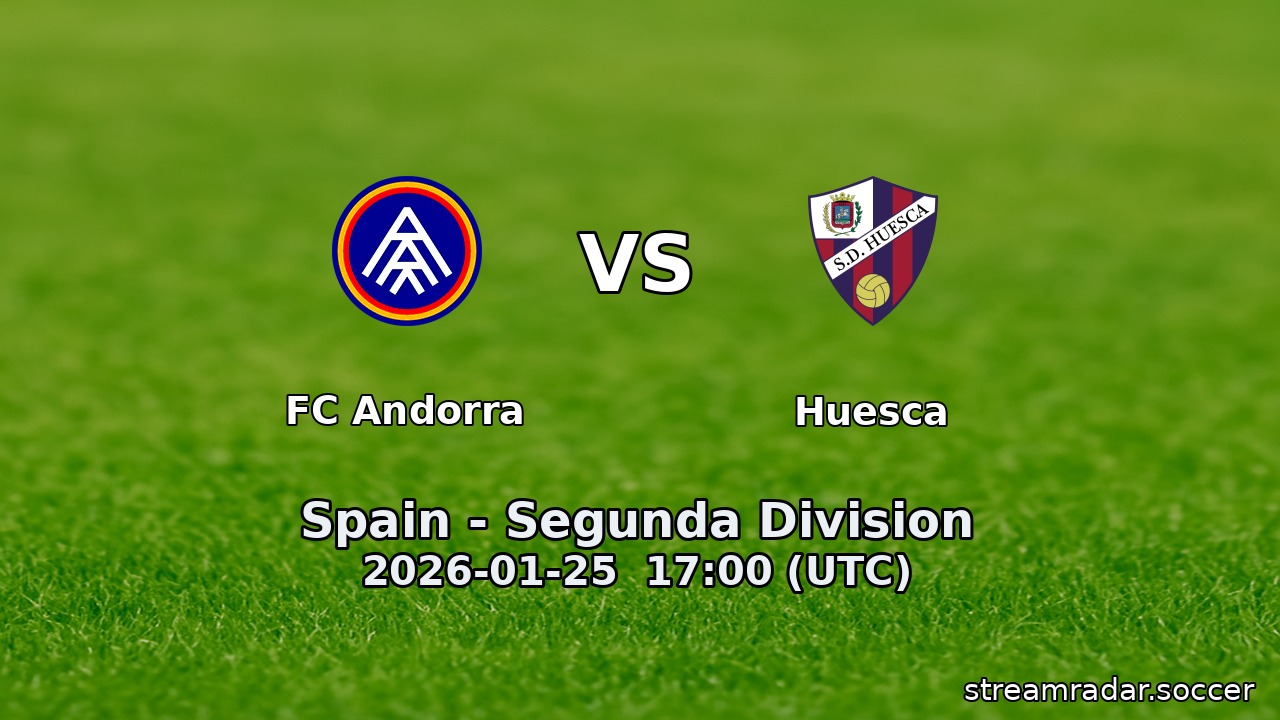 FC Andorra vs Huesca